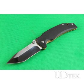 Benchmade folding knife luxury gold color UD402116